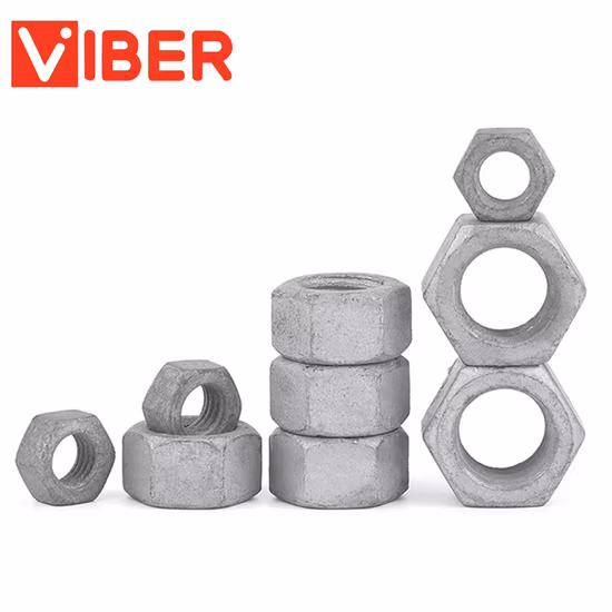 Carbon Steel Galvanized Hexagonal Adapter Open Nut