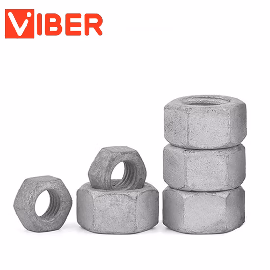 Carbon Steel Galvanized Hexagonal Adapter Open Nut