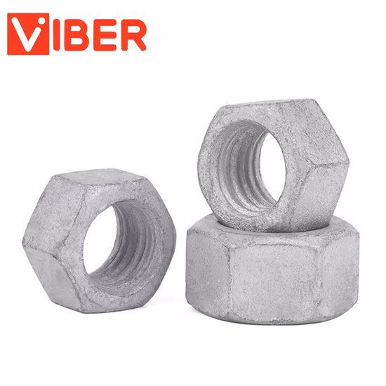 Carbon Steel Galvanized Hexagonal Adapter Open Nut